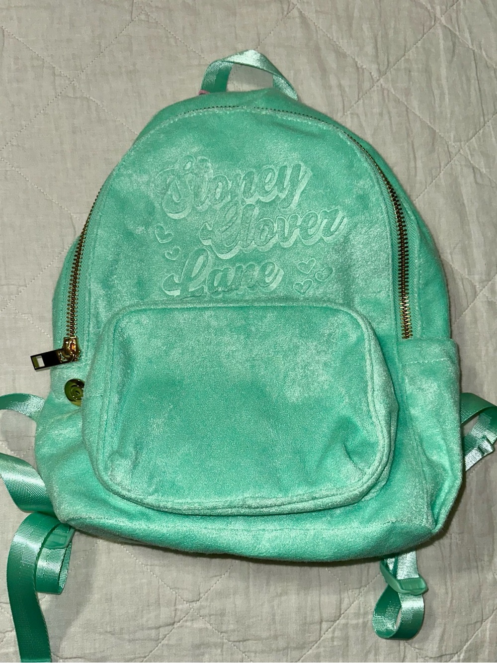 Stoney Clover Lane Mint Green Backpack